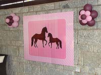 Horse and pony poster